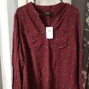 Banana Republic Button up top